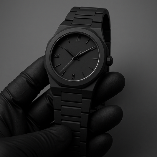 Black Arabic Aura Watch