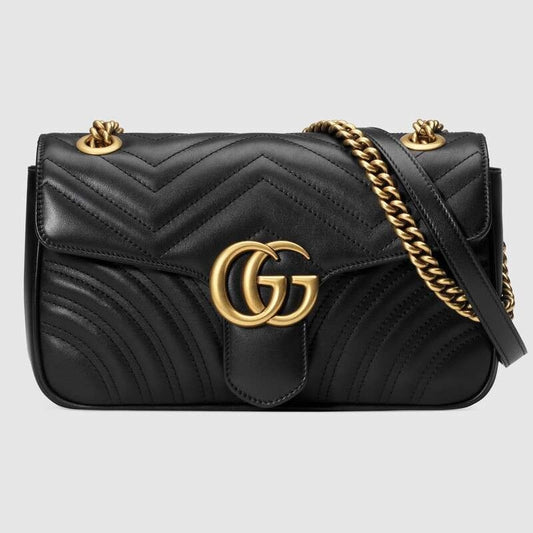 Gucci GG Marmont Small Matelassé Shoulder Bag