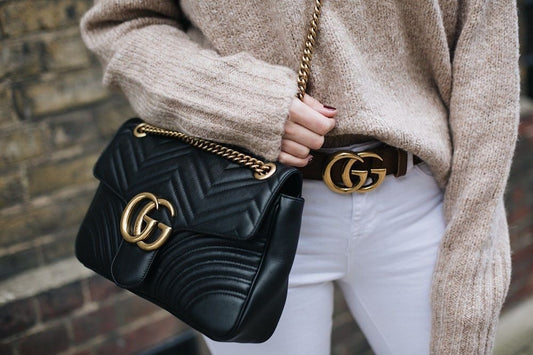 Gucci GG Marmont Small Matelassé Shoulder Bag